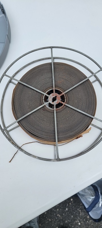 nitrate film reel in good condition